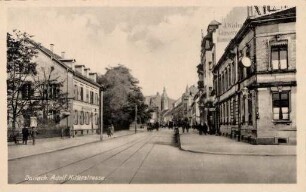 Postkartenalbum mit Motiven von Durlach. "Durlach. Adolf Hitler-Straße"