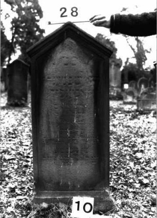 Grabstein A I/10/28