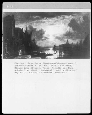 Venedig bei Mondschein
