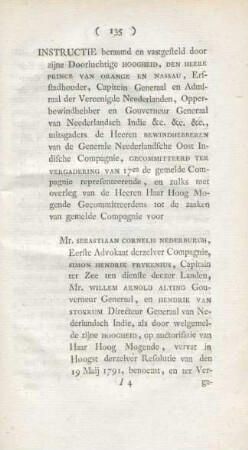 Instructie ...