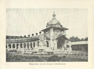 Eckpavillon vor der Grossen Industriehalle