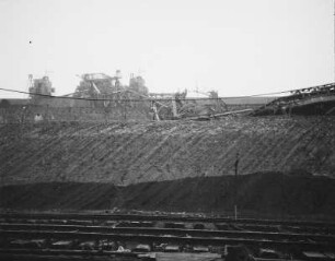 Tagebau Böhlen (heute Tagebau Zwenkau). Abraumbrücke, Einstieg
