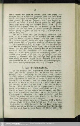 3. Das Erziehungshaus