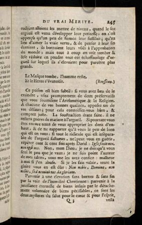 246-263, Attendre la mort sans la craindre.