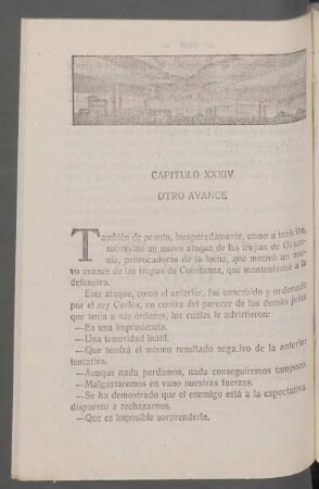 Capítulo XXXIV - Otro avance