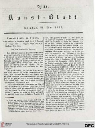 Nr. 41-50 (21. Mai – 20. Juni 1833)