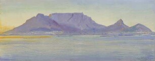 Kapstadt. Der Sonnenaufgang - Devil's Peak - Tafelberg - Lion's Head - Signal Hill. 6. Febr. 1935