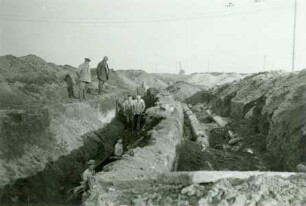 Saaledurchstich Eiserfurt (Kalkbergrutsch bei Bernburg), Latdorf, 1933