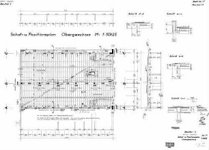 Göppingen: Obergeschoss Bauteil 3 Schal- und Positionsplan
