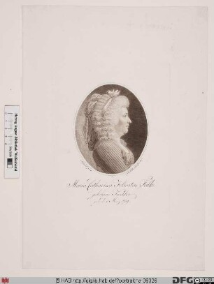 Bildnis Maria Catharina Felicitas Falke, geb. Koehler