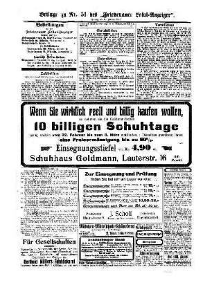 Beilage zu Nr. 51