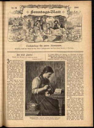 Ausgabe vom Sonntag, den 08. April 1906.
