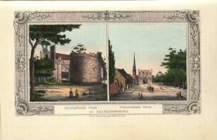 Neubrandenburg, Friedländer Tor, Stargarder Tor