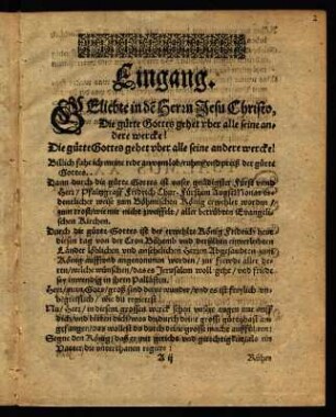 2r-9r, Eingang und Der Zwantzigste Psalm