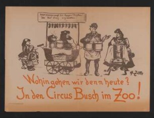 Circus Busch, Berlin, ohne Jahr