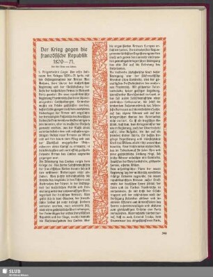 Der Krieg gegen die französische Republik 1870–71