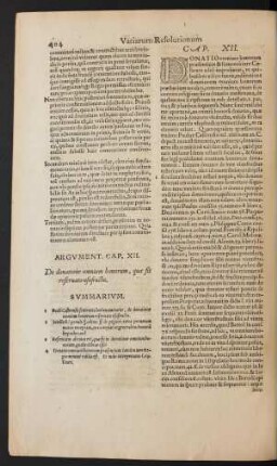 Argument. Cap. XII.