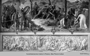 Decken- und Wanddekoration : Die Eherne Schlange