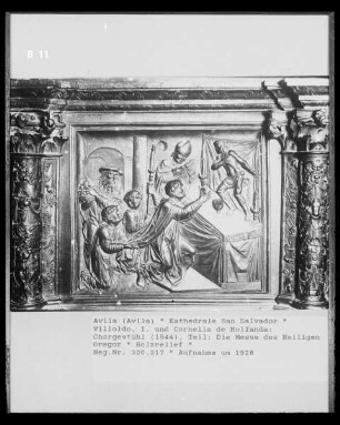 Relief: Die Gregorsmesse