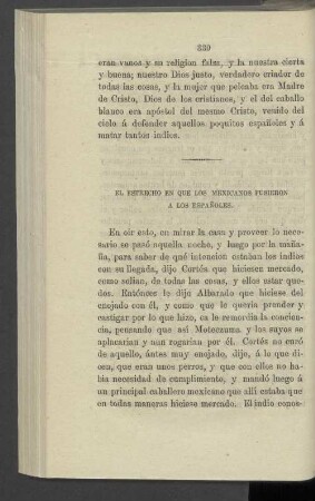 El Estrecho En Que Los Mexicanos Pusieron A Los Espanoles