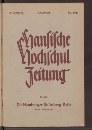 Sonderheft