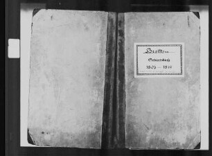 Bretten, evangelische (lutherisch und reformiert), katholische und israelitische Gemeinde: Geburtenbuch 1803-1819