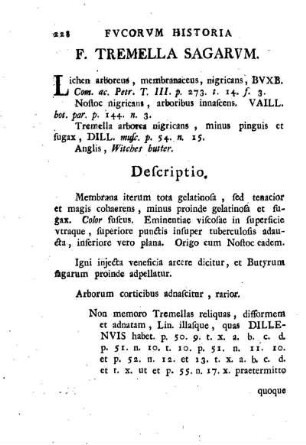 F. tremella sagarum.