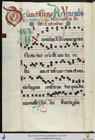 [174v - 177v] De sanctissimo ac venerabili nomine Iesu unica nostra salute (Nachtrag des 17. Jhs.).