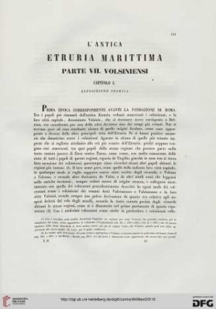 Capitolo I. Esposizione storica