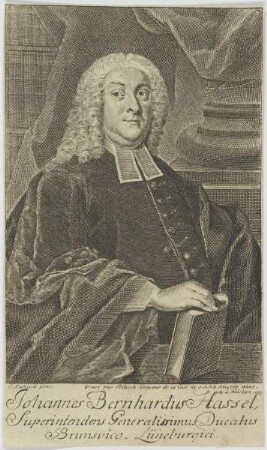 Bildnis des Johannes Bernhardus Hassel