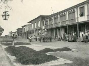 Trocknung der Kakaobohnen in Guayaquil