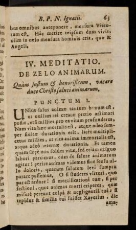 63-71, IV. Meditatio; ...