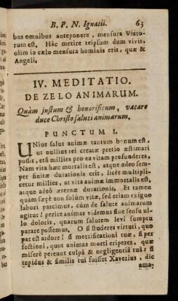 63-71, IV. Meditatio; ...