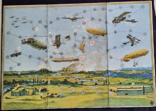 Spielzeug / Brettspiel "Luftkrieg"