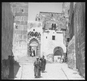 Hebron, Haupteingang z. Haram