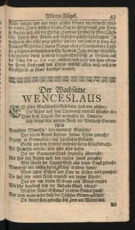 Der Wachsame Wenceslaus
