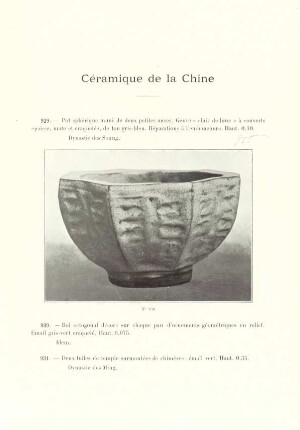 Céramique de la Chine