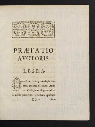 A2r-A4v, Praefatio Avctoris