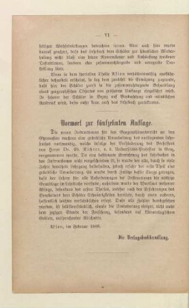 Vorwort zur fünfzehnten Auflage