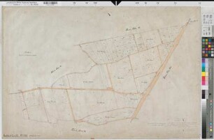 Rheine r.d.Ems (Rheine), Zusammenlegung Rodde, Urkarte II Flur 25