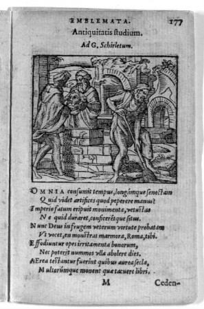 Antiquitatis studium.