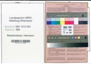 Entnazifizierung Hermann Moehlenbeck , geb. 17.04.1899 (Ingenieur)