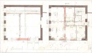 Reiffenstuel, Michael; Gebäudeentwürfe - Grundrisse