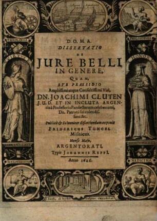 Dissertatio de jure belli in genere