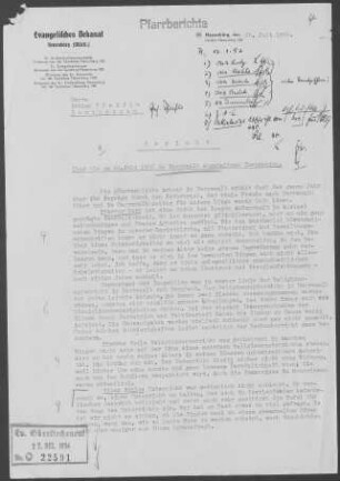 Herrenalb-Bernbach: Inspektionsbericht 1956