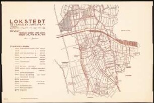 Bebauungsplan Hamburg-Lokstedt: Planteil B 1:5000