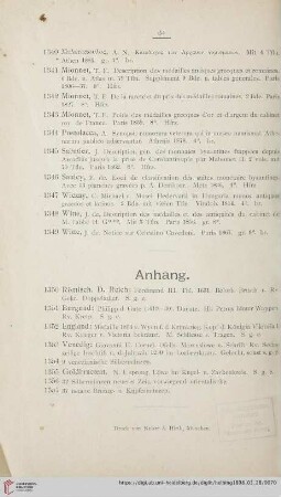 Anhang (Nr. 1350-1357)