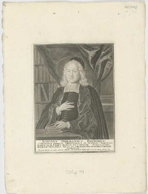 Bildnis des Augustus Hermannus Franckius