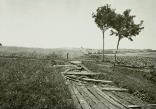 Marienberg, Reitzenhainer Zeuggraben, abgedeckt. Blick zur Stadt