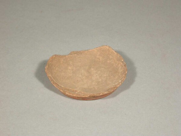 Fragment of a clay vessel